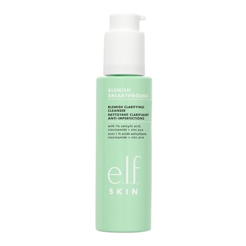 e.l.f. SKIN Blemish Breakthrough Clarifying Cleanser,Gel Cleanser For Removing Makeup,Controlling Oil & Clarifying Pores,1% Salicylic Acid,(Pack of 2) - image 2