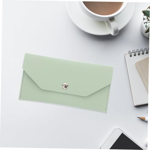 Long PU Leather Wallet for Women Elegant Cash Envelope Holder with Ample Storage Portable Card Pouch for Everyday Use and Travel Minimalist Design for Cash Cards and Coins4
