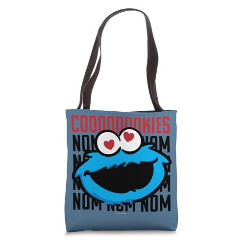 Tote bag Cookie Monster Sesame Street idéal pour les courses