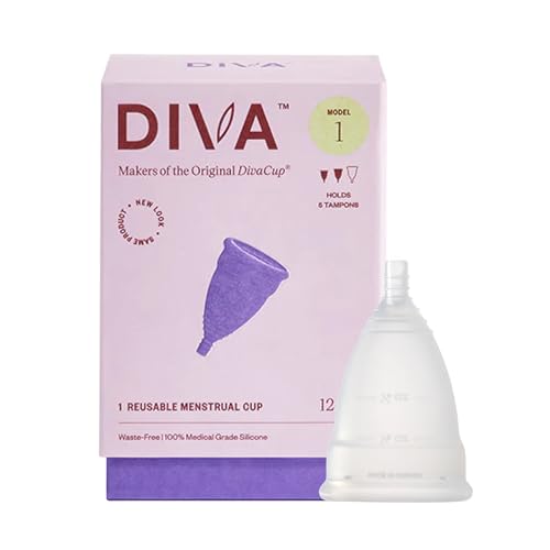 DIVA Cup & Pin - Medical Grade Silicone Cup for Period Care - Reusable...