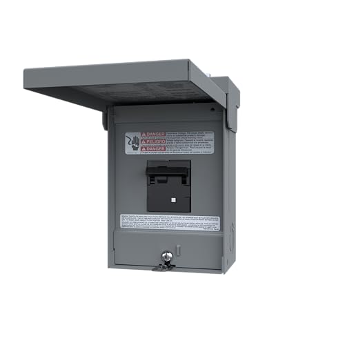 Siemens SPA Ready Panel W0204L1060G25 60 Amp 2-Space 4-Circuit Main Lug Outdoor Spa Panel with 25 Amp GFCI Breaker