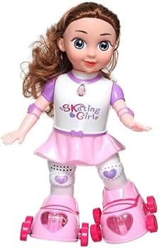 Skating Girl Doll with Roller Skates | Interactive Fashion Doll | Pretend Role Play Toy for Boys & Girls (3+ Years)-image-33