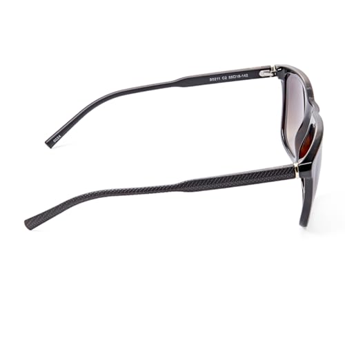Image of IDEE | 100% UV protected | Unisex | Large | Full Rim | Square | Gradient Lens Polycarbonate Frame