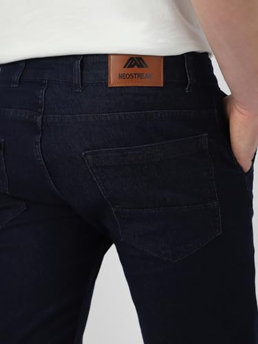 Image of Neostreak Men's Slim Fit Mid Rise Jeans Stretchable