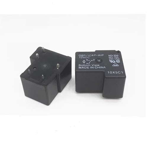Relé G8P1C4PAIP 12V 20A conmutador de 5 pines repuesto para placas electrónicas 5 uds