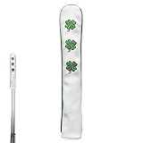 Alignment Stick-Schlägerabdeckung – Premium-PU-Leder-Golf-Alignment-Stick-Abdeckung | Robuste und stilvolle Golf-Schlägerhaube für 2 Ausrichtungsstäbe, Freunde und Verwandte | Per