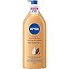 NIVEA Cocoa Butter 72-Hr Moisturizing Body Lotion for Dry Skin, Body Moisturizer with Hyaluronic Acid and Cocoa Butter, Non-Greasy and Quick-Absorbing, 625 mL Bottle