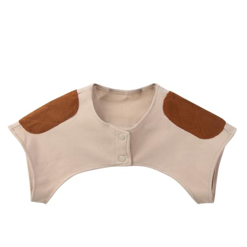 MIUPOO Tragbarer Schulterwärmer Für Den Winter Kältebeständiger Waschbarer Weiche Nacken Und Schulterpolster Schulterwärmer Für Ältere Damen Und Herren 1Stück.