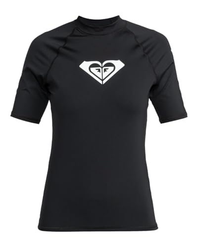 Roxy Whole Hearted - Kurzärmliger Rashguard mit UPF 50 für Frauen...