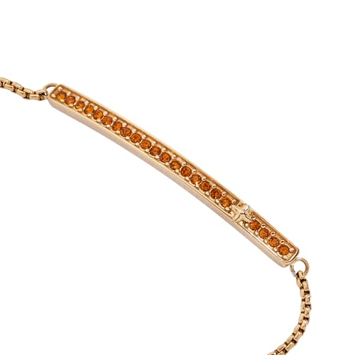 Image of Alex and Ani Pave Bolo Birthstone Bracelet - Stainless Steel Gold /Silver, Perfect for Stacking, Adjustable Birthstone Bracelet for Women, Ideal Gift Jewelry