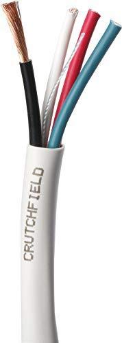 Customer Reviews: Crutchfield In-wall Speaker Wire (100-ft. Roll) 16