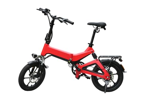 Image of Aoki Flex CR Electric Cycle | Foldable 16 Aluminum Alloy Frame | Smooth Suspension System | City Commute Efficiency | Compact Portable Design | Urban Ride Comfort | Lightweight Structure