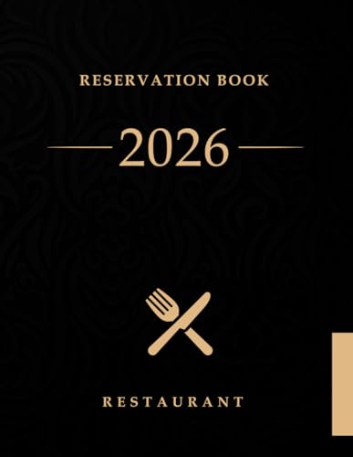 Reservation Book For Restaurant: Full Year Table Wait List Reservations,