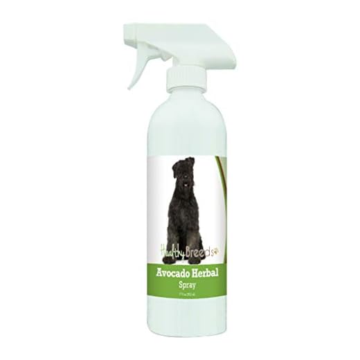 Healthy Breeds Bouvier des Flandres Avocado Herbal Spray 17 oz