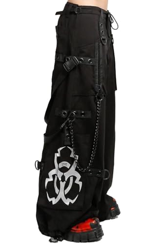 Metallic Biotech Pants [BLACK/SILVER]2