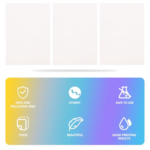 Papier Autocollant Auto-adhésif Vinyle Blanc A5 pour Résoudre vos Problèmes d'Étiquetage - 3