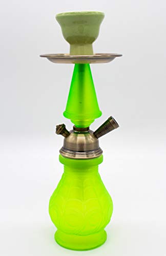 CT Shisha Set, Wasserpfeife, Mini Shisha for travel, klein Wasserpfeife für Reise, ca. 30 cm Hohe, ideal für 1 bis 2… – Bild 7