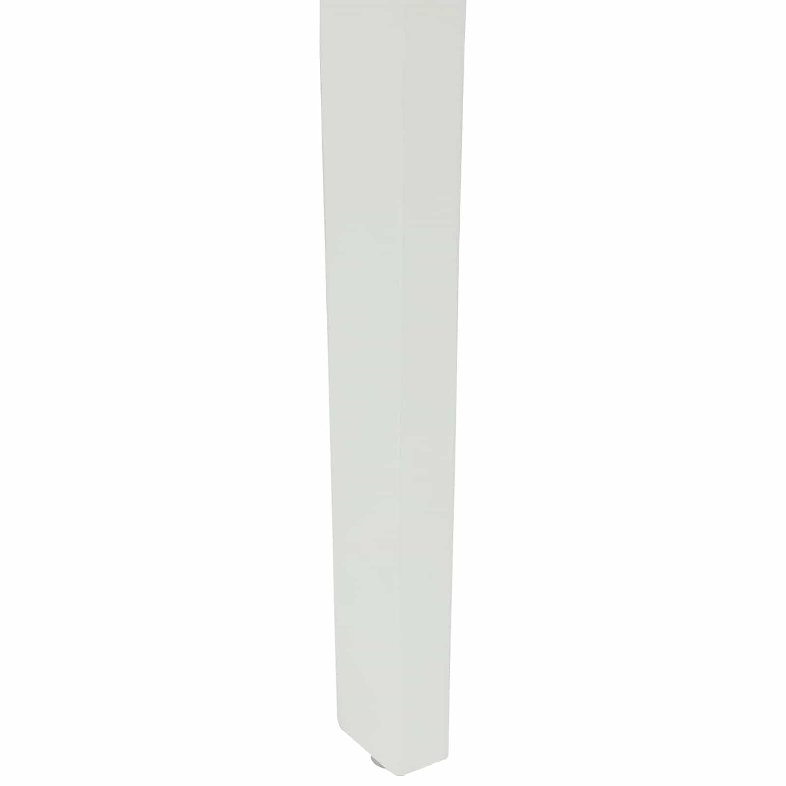Silla de comedor de 2 piezas de madera maciza de goma blanca con cojín acolchado para comedor, cocina, salón, marco de madera estable, respaldo cómodo, versátil para oficina, sala de espera
