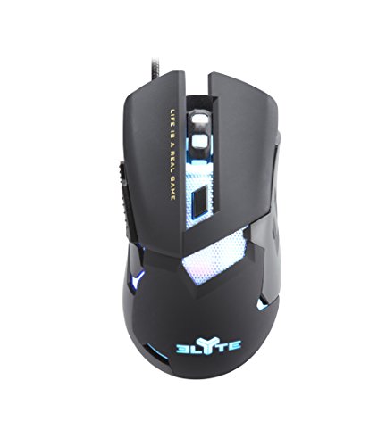 Preisvergleich Produktbild TnB MGAME0 ELYTE - Rage Gaming Optische Kabelmaus Schwarz