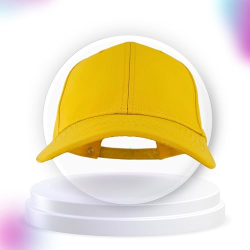 Image of Tomorrow Adjustable Baseball Cap - Unisex Cotton Snapback Trucker Hat with Sun Protection, Perfect Outdoor & Sports Cap for Men and Women