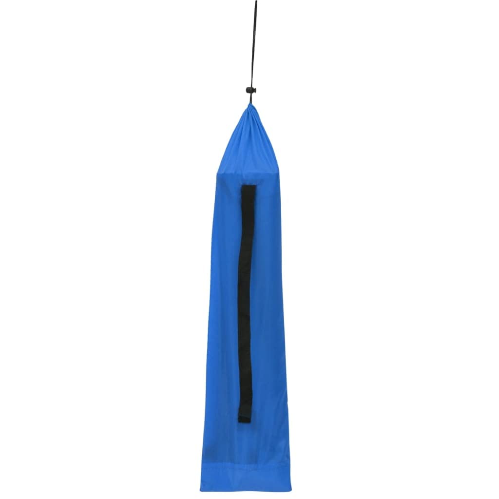 Générique Niebieskie łóżko kempingowe 180x60x19 cm z tkaniny Oxford i stali, nośność 120 kg do rekreacji na świeżym powietrzu