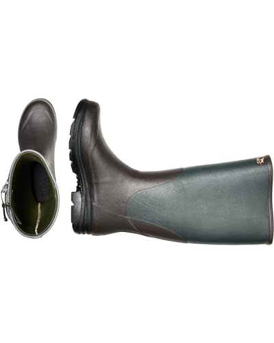 Parforce Gummistiefel mit Neoprenfutter NEO-2 Oliv/Braun 38