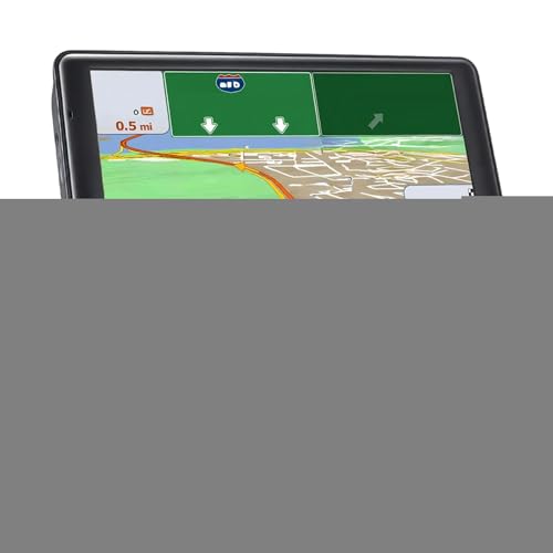 Navigatore GPS Auto Schermo da 18 cm con Attrezzatura per Veicoli Touchscreen Intelligente con Aggiornamenti Mappe per Viaggi Lunghi Display LCD HD Velocità in Reale Avvisi di Sicurezza pe