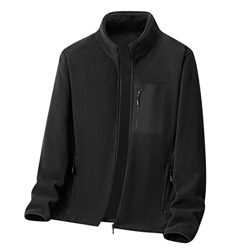 Veste polaire homme zippée chaude pour vos sorties décontractées
