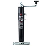 TYT 5000 lbs Trailer Jack, Pipe-Mount Weld-On Swivel Trailer Jack Utility Farm Jack, Heavy Duty...