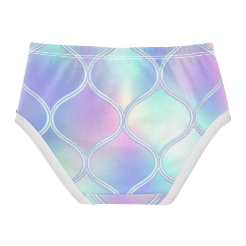 Soft Lattice Pastel Toddler Girls Underwear 2t Cotton Little Girl Panties Stylish Kids Undies Briefs2