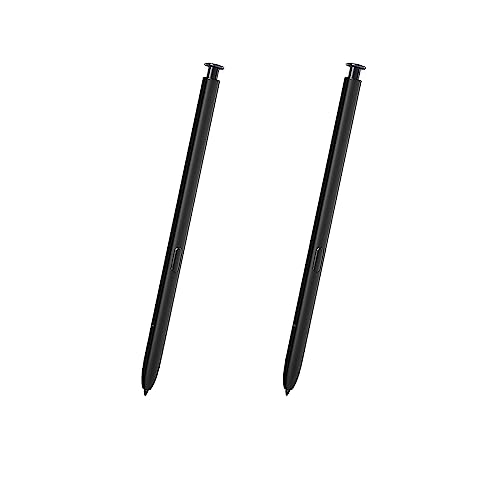 2 bolígrafos de repuesto para Samsung Galaxy S23 Ultra lápiz capacitivo SM-S9180 negro