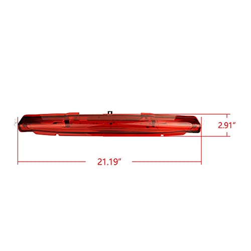 Luz De Freio Traseira Led Terceira Luz Traseira Luz De Freio De Montagem Alta Para Chevrolet Trailbl