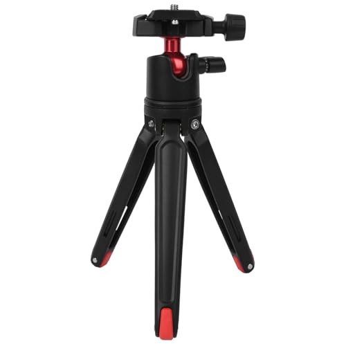 Leapiture Desktop General Tripod Phone Camera Bracket Portable Desktop Tripod Aluminium Alloy for Video Photography TE194