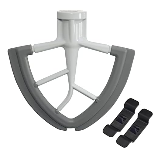 Flex-Edge Beater Paddle with Silicone Scraper Edges