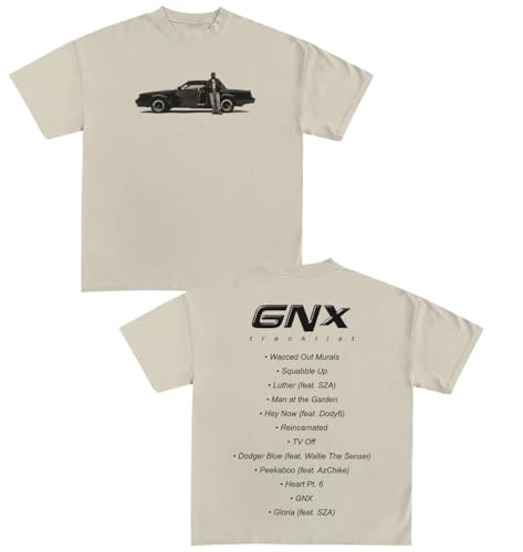 RIGERS FITNESS Kendrick Rapper Shirt G.N.X Album...