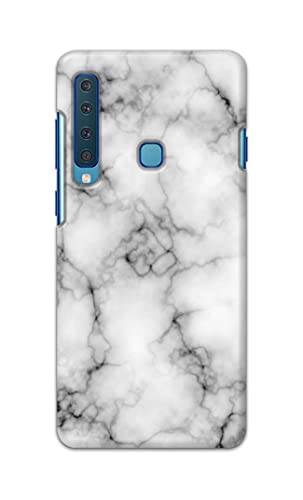 Image of Light White Marble Texture Natural Pattern Hard Back Case Cover for Samsung Galaxy A9 (2018) / Samsung A9S, SM-A920F / DS, SM-A9200 Back Cover -(J5) VNS2230