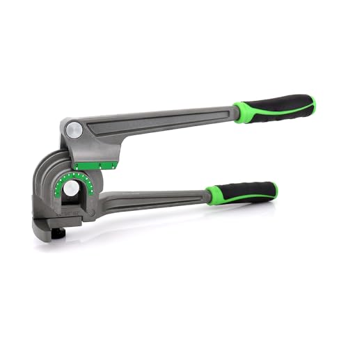 Super Stars 3-in-1 Tubing Bender for 1/4 Inch 3/8 Inch and 1/2 Inch Outer Diameter Copper and Aluminum Tubes 180 Degree HVAC Pipe Bending Tool for AC Repair