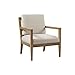 Madison Park Tage Accent Chair with Ivory Finish MP100-1187