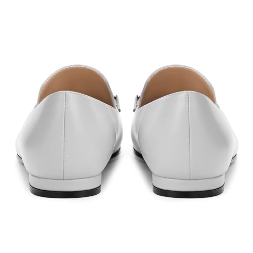 Image of Women's Loafers, Slip On Round Toe Comfortable Flats for Women Dressy and Work, Womens Business Casual Shoes