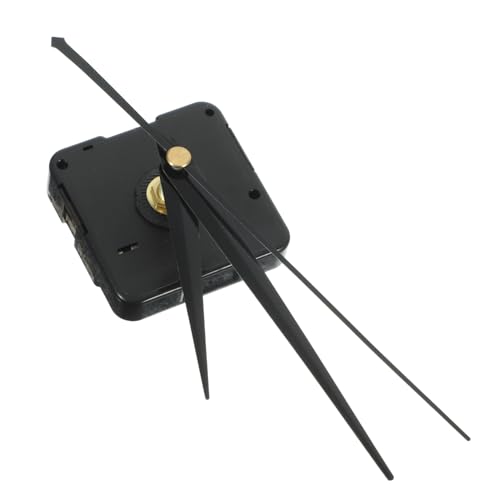 HYTROVE 置き時計 壁掛け時計用 ムーブメント交換部品 用 キット 静音プ プラスチック製 交換用針付き