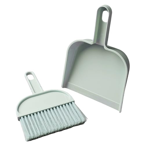 Lawnrden Kleiner Besen und Staubpan Set tragbarer Mini -Handbesen und Dustpan Combo für Home Tisch Keyboard Sofa Küche |. Bürstenset – Bild 6