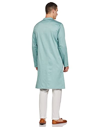 Image of Amazon Brand - Symbol Men's Cotton Regular Fit Long Kurta