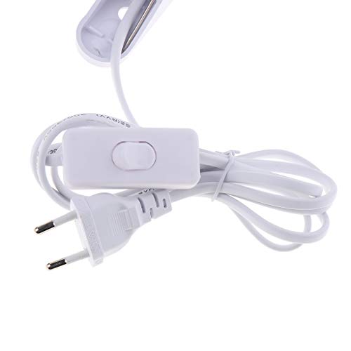 perfk Terrarium Klemspot Fitting Lamphouder met 160cm Stroomkabel En Schakelaar voor E27 Gloeilampen - Afbeelding 5