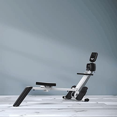 Image of Rowing Machines for Home Elastic Rope Rowing Machine Fat Burning Adjustable Resistance Rower Weight Loss Folding Fitness Equipment