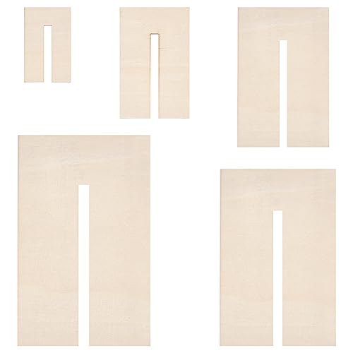 BENECREAT 5Pcs Bow Maker Templates