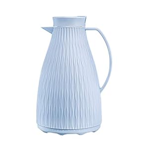 Thermische Karaffen, Dubbele vacuüm geïsoleerde glas thermosfo’s en drankblikken – Compact, 1.5L paars blauw (Color…