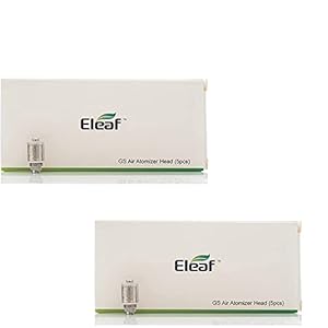 Authentique ELEAF GS Resistance 1,5 Ohm 2 Paquets pour Eleaf GS Air, GS Air 2, iJust Start, iStick Basic Sans Tabac Ni Nicotine Cigarette Electronique avec PEACEVAPE™ Vape Band