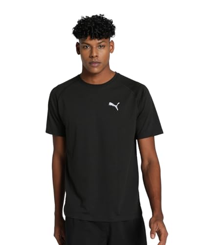 Image of Puma Men's Solid Regular Fit T-Shirt