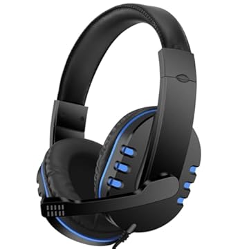 Headset Gamer Com Fio Microfone Fone de Ouvido Anti Ruído Headphone Entrada P3 Compatível com XBOX ONE, PS4, PS5 e PC