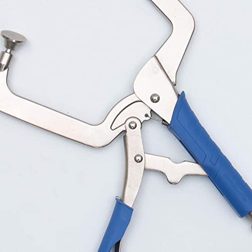 Dragonite Pocket Hole Clamp, Quick Release 11 Inch Right Angle Clamp Set, 90 Degree Corner Clamps For Woodworking And Pocket Hole Joinery, 2-Piece #TOP6